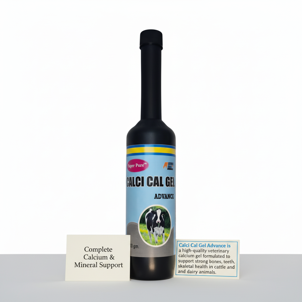 CALCI Cal Gel Advance 300g | Advanced Calcium Gel for Cows, Buffaloes, Goats & Sheep | Bone Strength & Milk Production Support - Image 4
