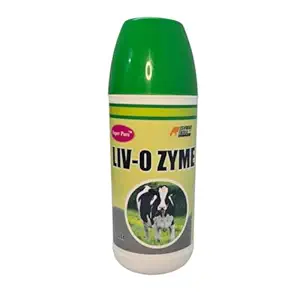 LIV-O Zyme | Ayurvedic Liver Tonic & Digestive Enzyme Syrup for Cows, Goats, Sheep & Farm Animals | Boosts Immunity & Digestion