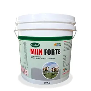 MIIN Forte | Mineral Mixture Powder for Cattle, Buffaloes, Goats & Sheep | Complete Livestock Feed Supplement for Growth, Higher Milk Yield, Strong Bones & Immunity Support