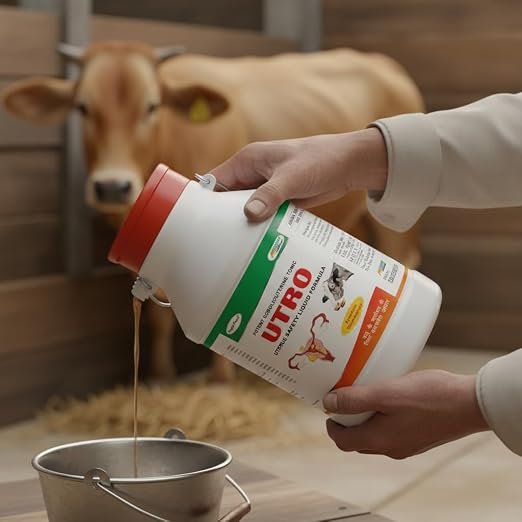 Utro Uterine Tonic 2 LTR | Ayurvedic Formula for Cattle, Buffaloes, Goats and Sheep, Veterinary Supplement - Image 7