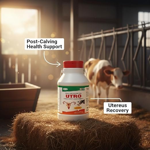 Utro Uterine Tonic 2 LTR | Ayurvedic Formula for Cattle, Buffaloes, Goats and Sheep, Veterinary Supplement - Image 5