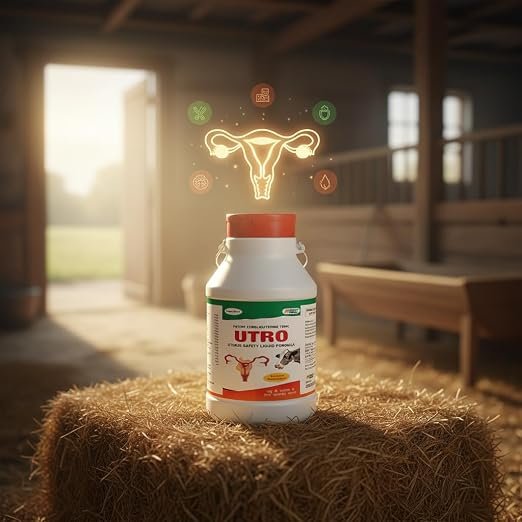 Utro Uterine Tonic 2 LTR | Ayurvedic Formula for Cattle, Buffaloes, Goats and Sheep, Veterinary Supplement - Image 4